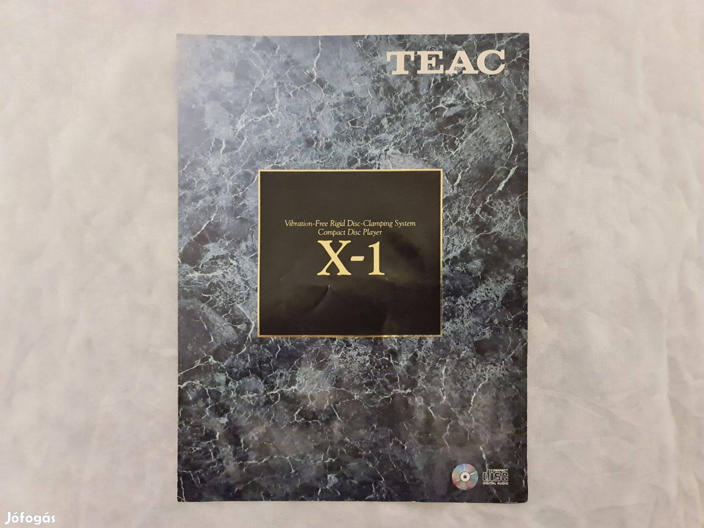 Teac x-1 cd lejátszó katalógus prospektus