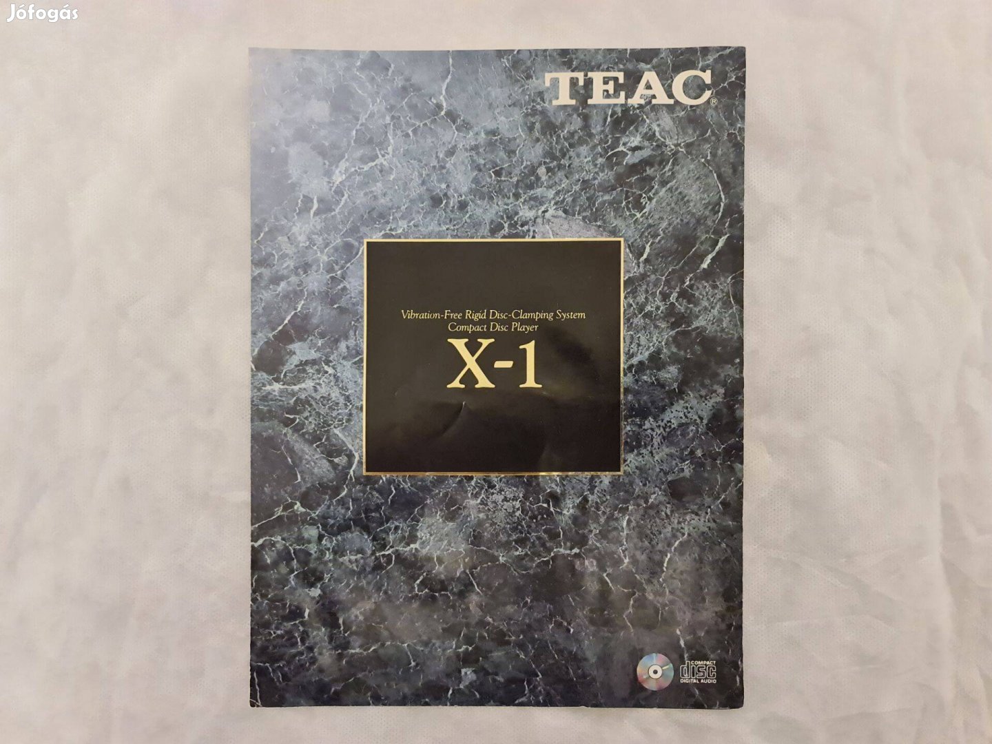 Teac x-1 cd lejátszó katalógus prospektus