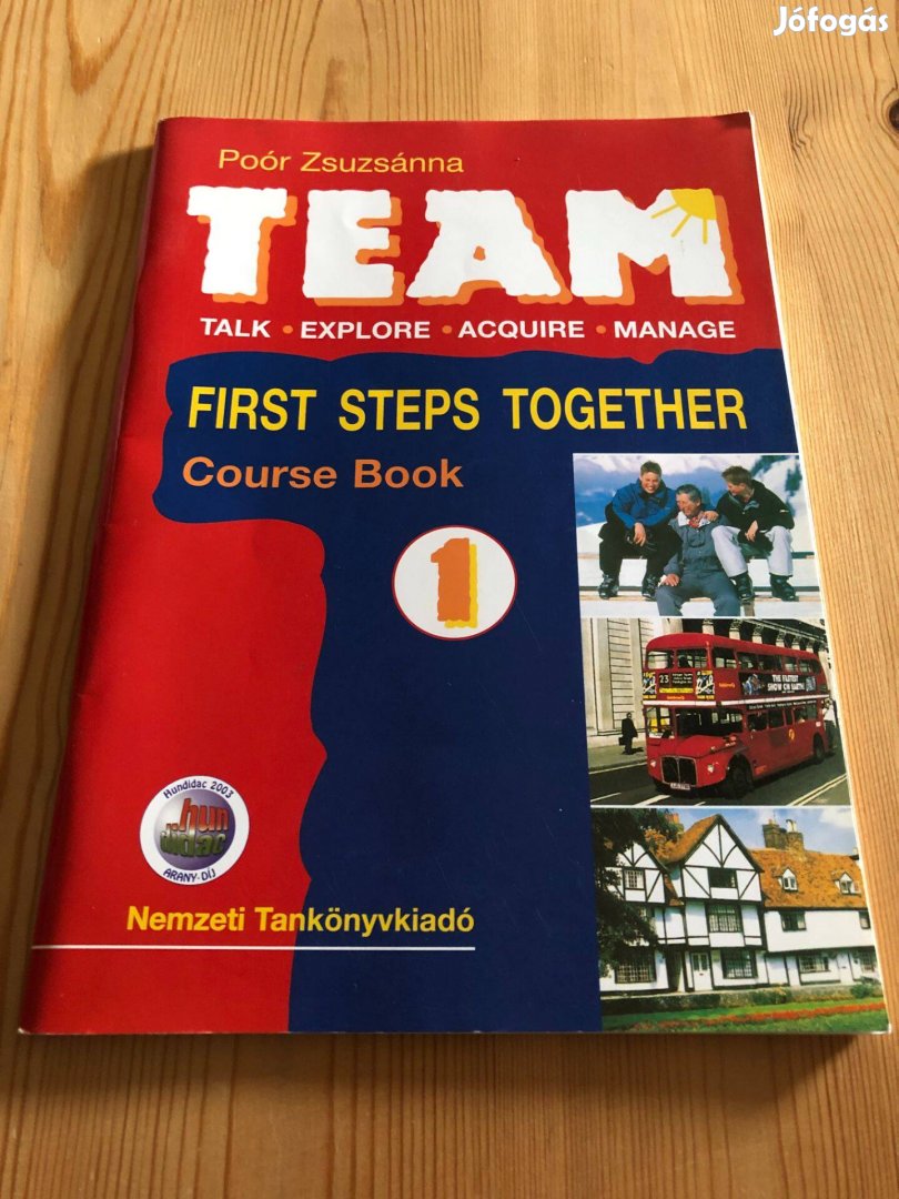 Team 1 Course Book és Activity Book angol nyelvkönyvek