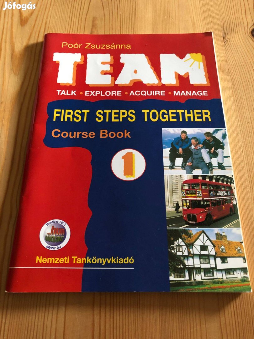 Team 1 Course Book és Activity Book angol nyelvkönyvek