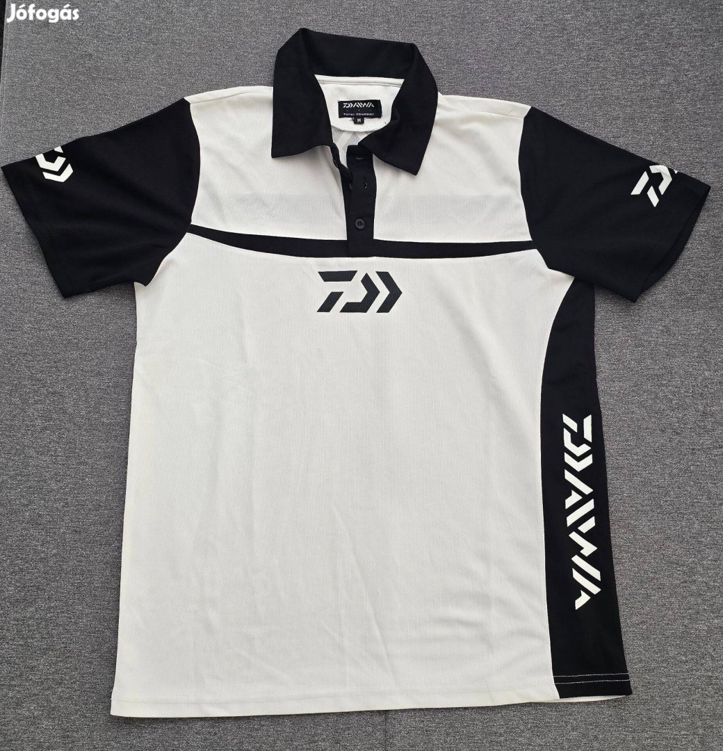 Team Daiwa Póló WhiteBlack eladó