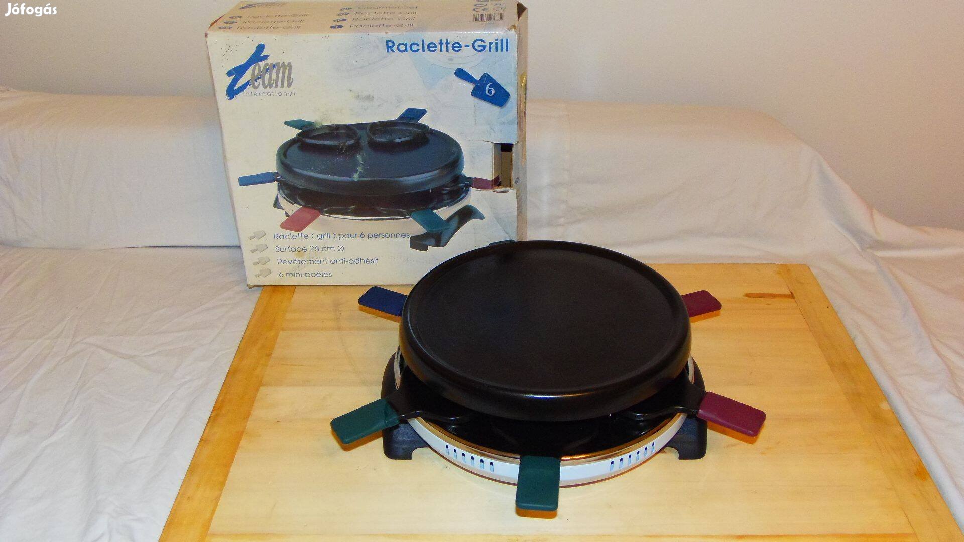 Team Raclett Grill, Raclett sütő (800w)