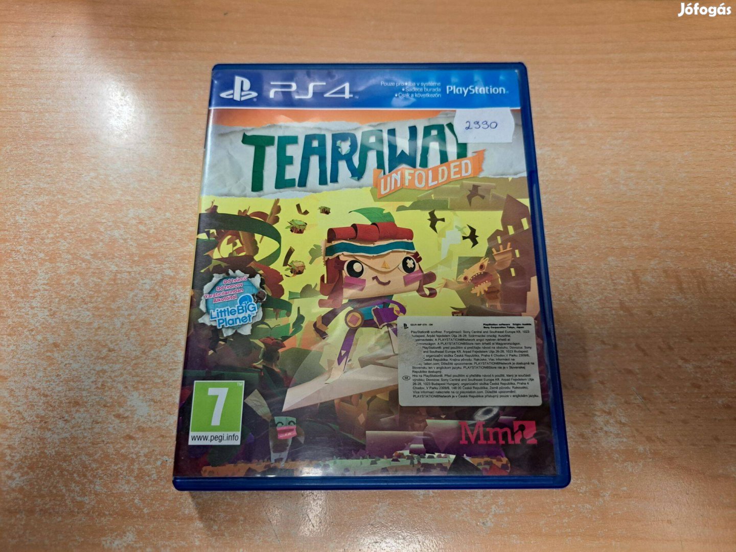 Tearaway Unfolded PS4 Playstation 4 Játék !