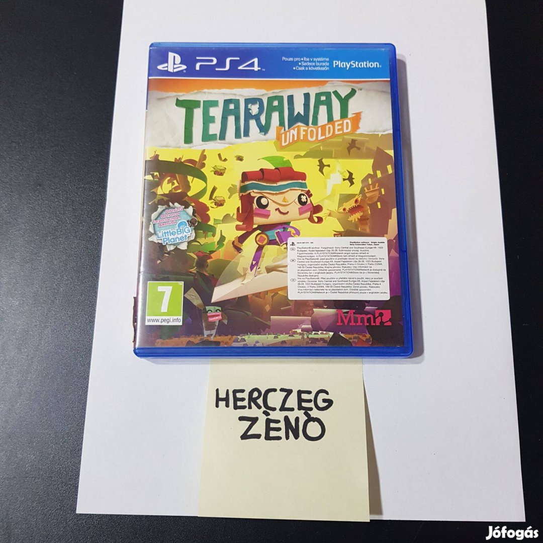 Tearaway unfolded ps4