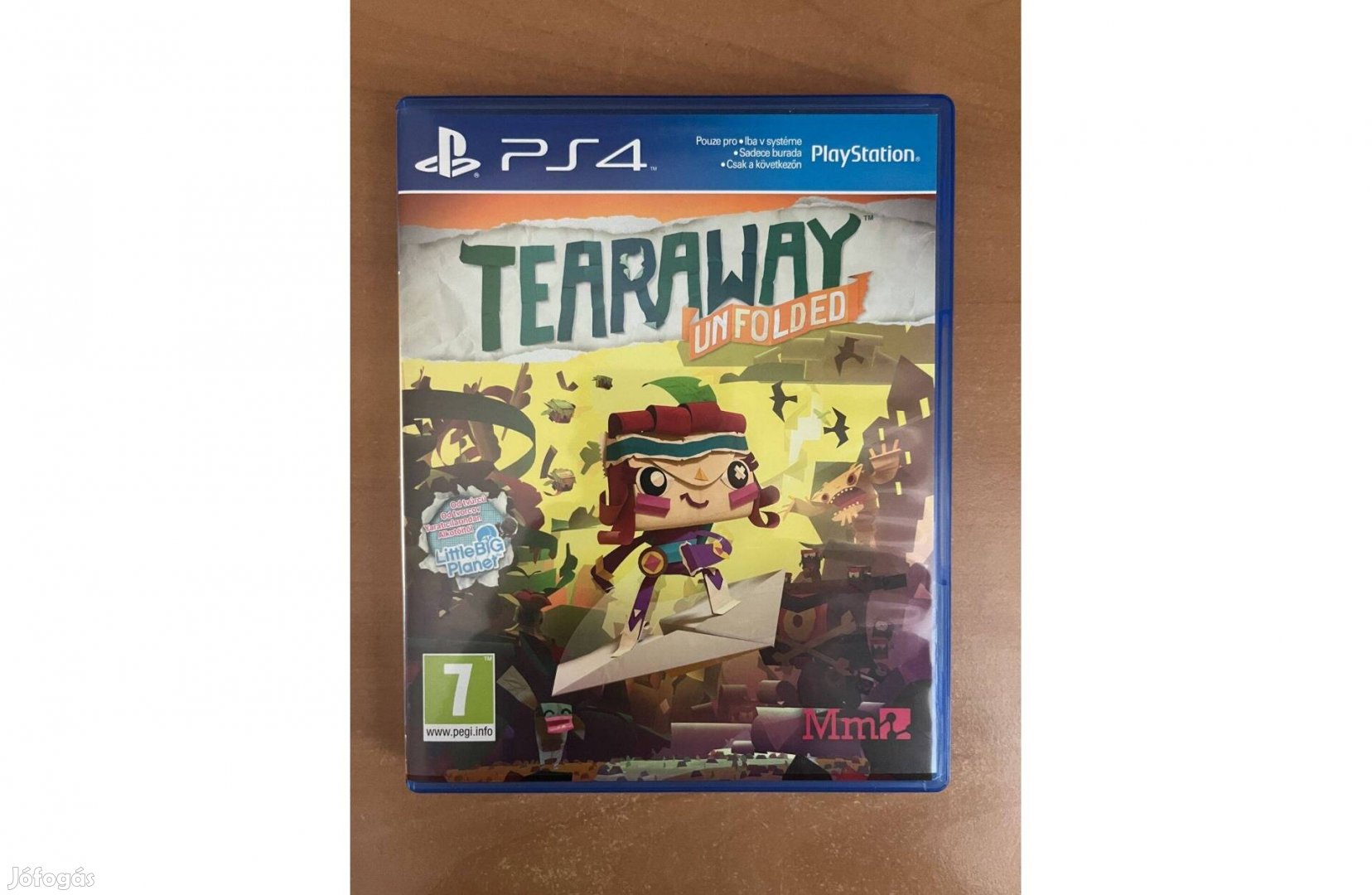 Tearaway unfolded ps4-re eladó!