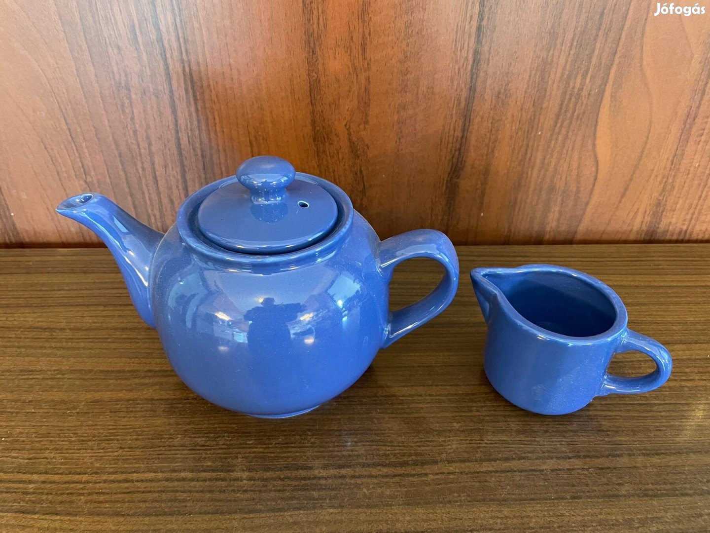 Teás kanna citromlé kiöntővel, porcelán