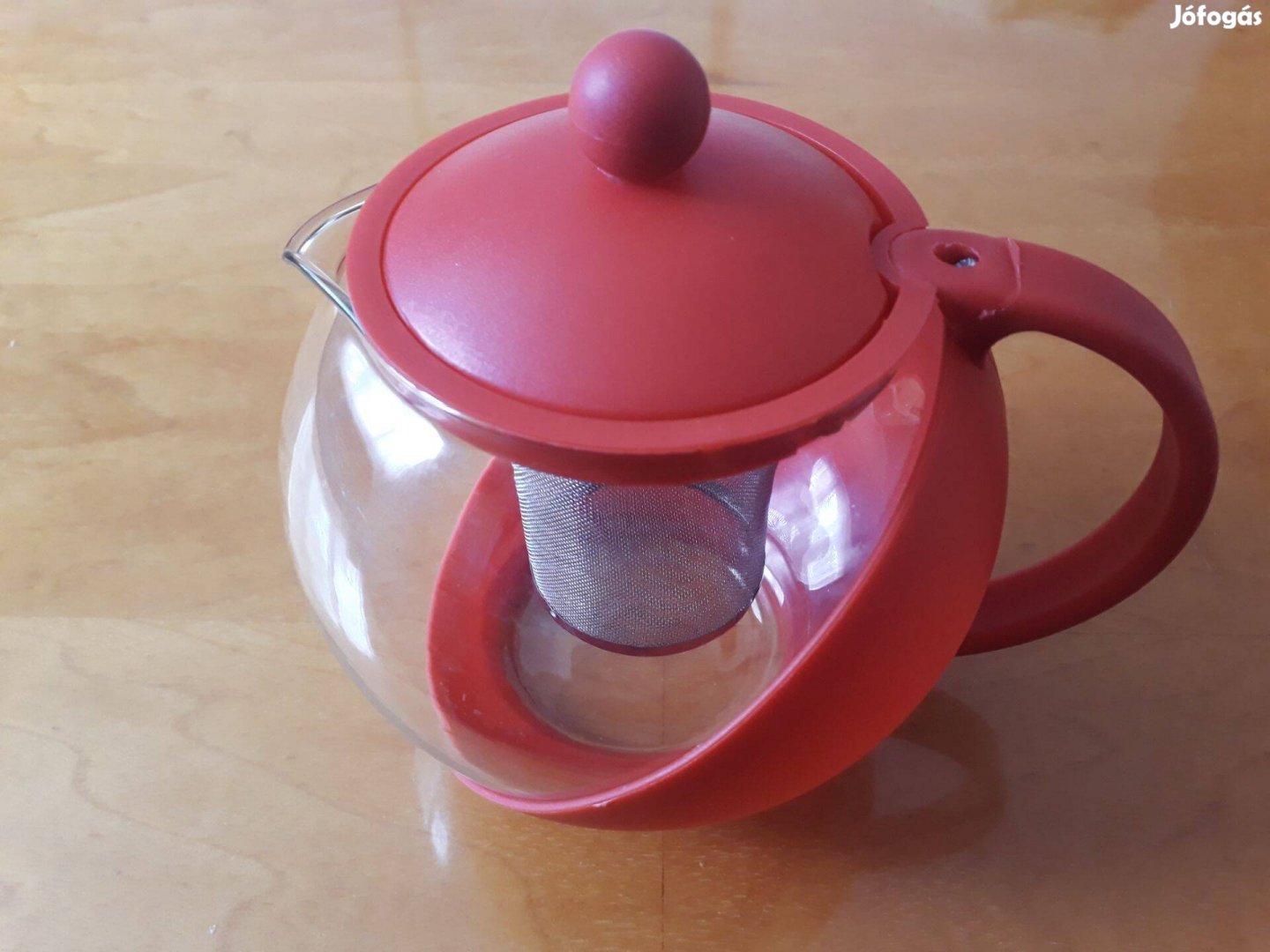 Teáskanna szűrővel új teás kancsó 1,25 liter kávé tea készítő edény