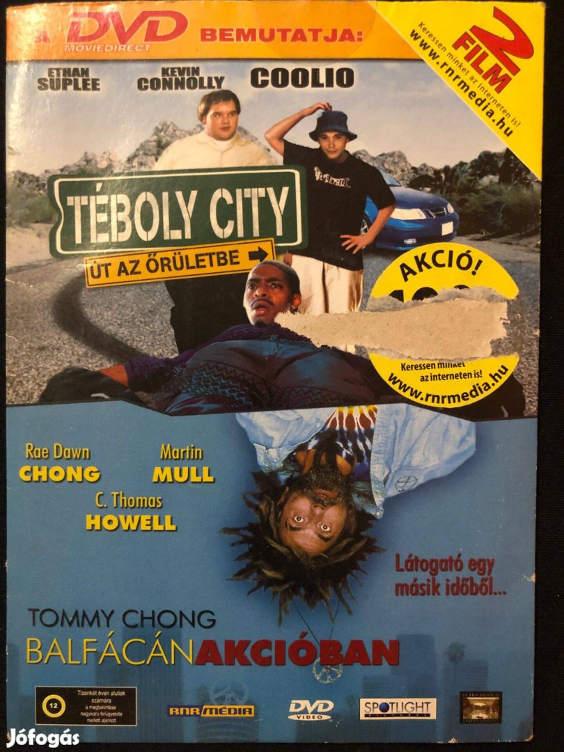 Téboly City + Balfácán akcióban (Coolio, 2 film 1 lemezen) DVD