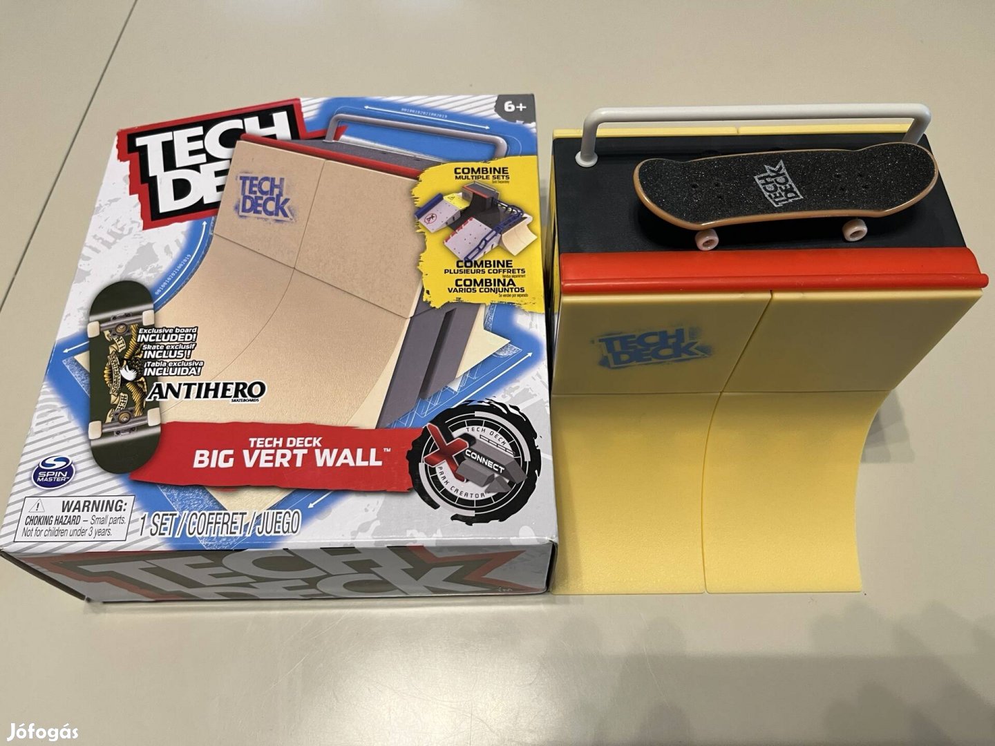 Tech deck pályák két gördeszkával