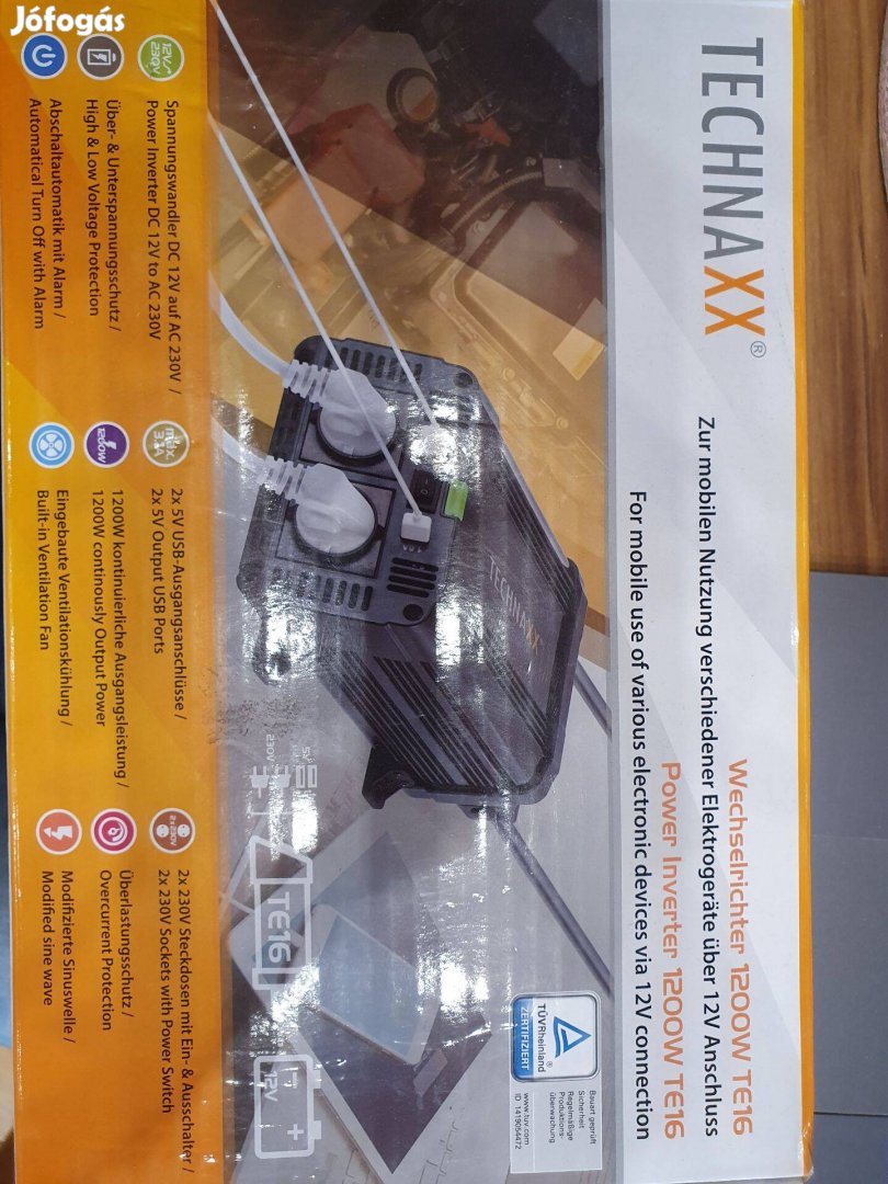 Technaxx áramátalakító