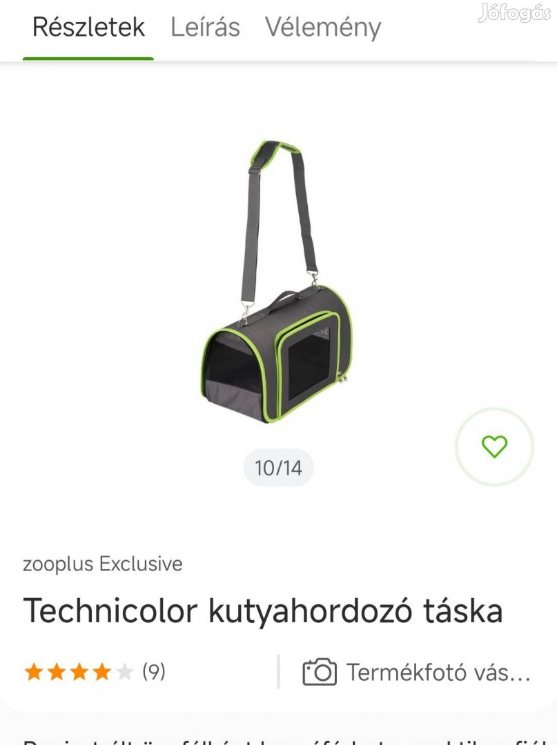 Technicolor kutyahordozó 