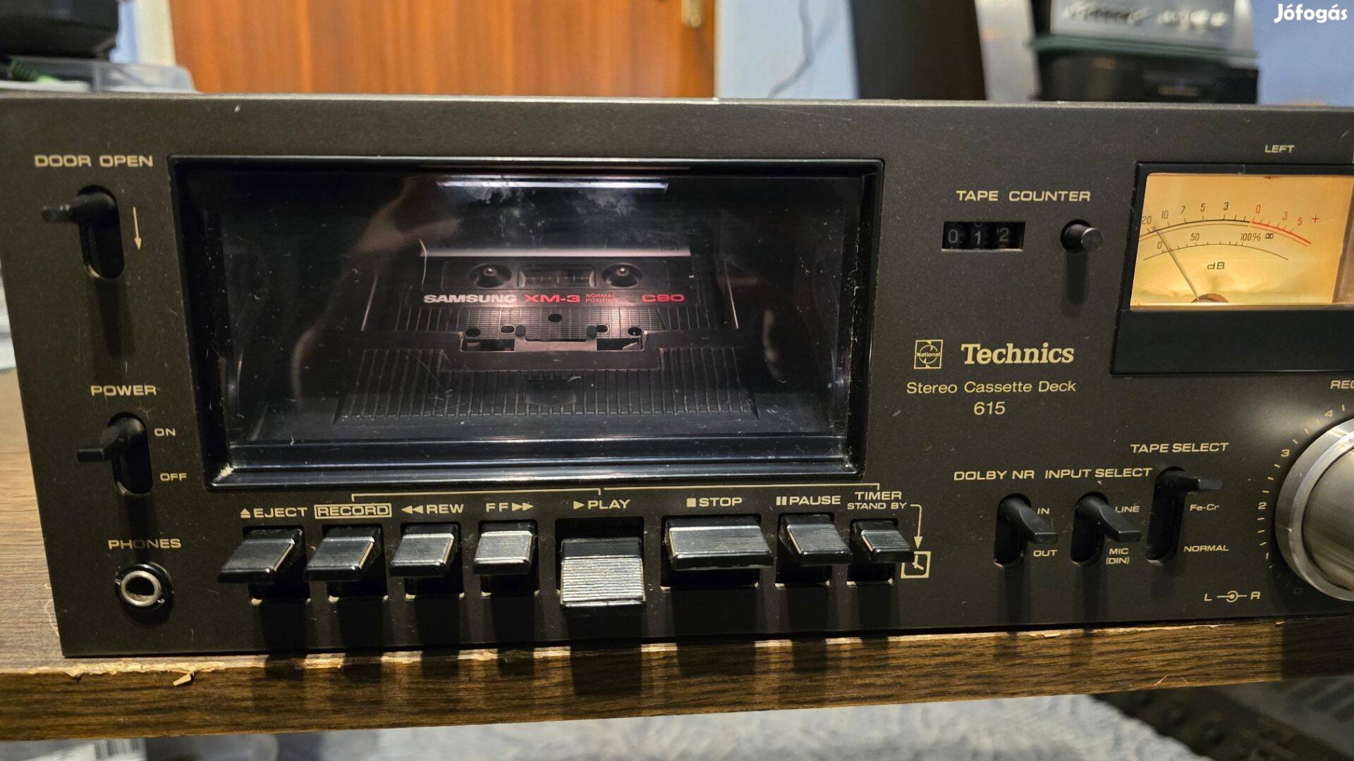 Technics 615 kazettás magnó