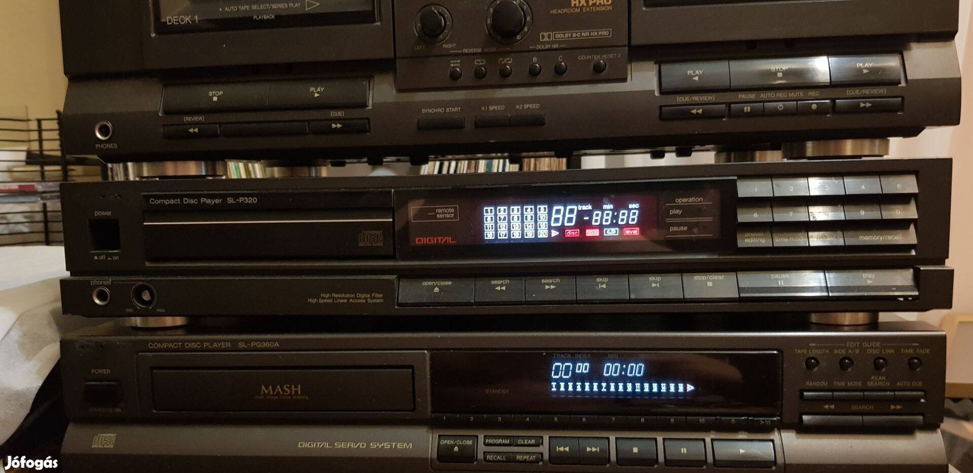 Technics CD 2x alkatrész