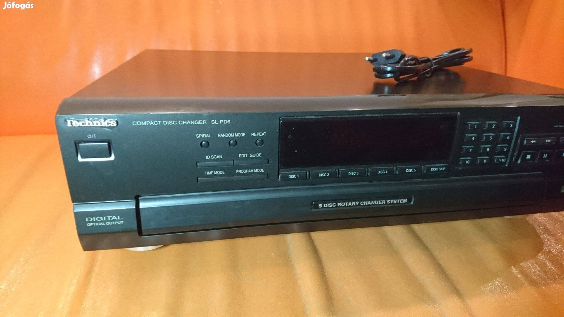 Technics CD lejátszó 5 lemezes