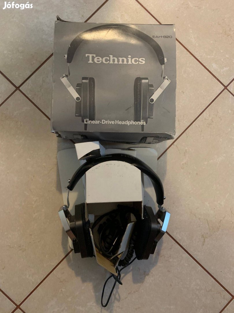 Technics Eah-820 fejhallgató eredeti dobozával eladó!
