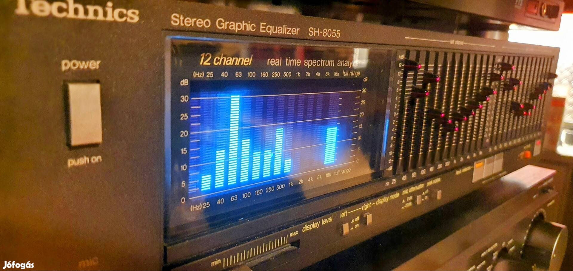 Technics Equaliser SH-8055 abszolút gyűjtői 