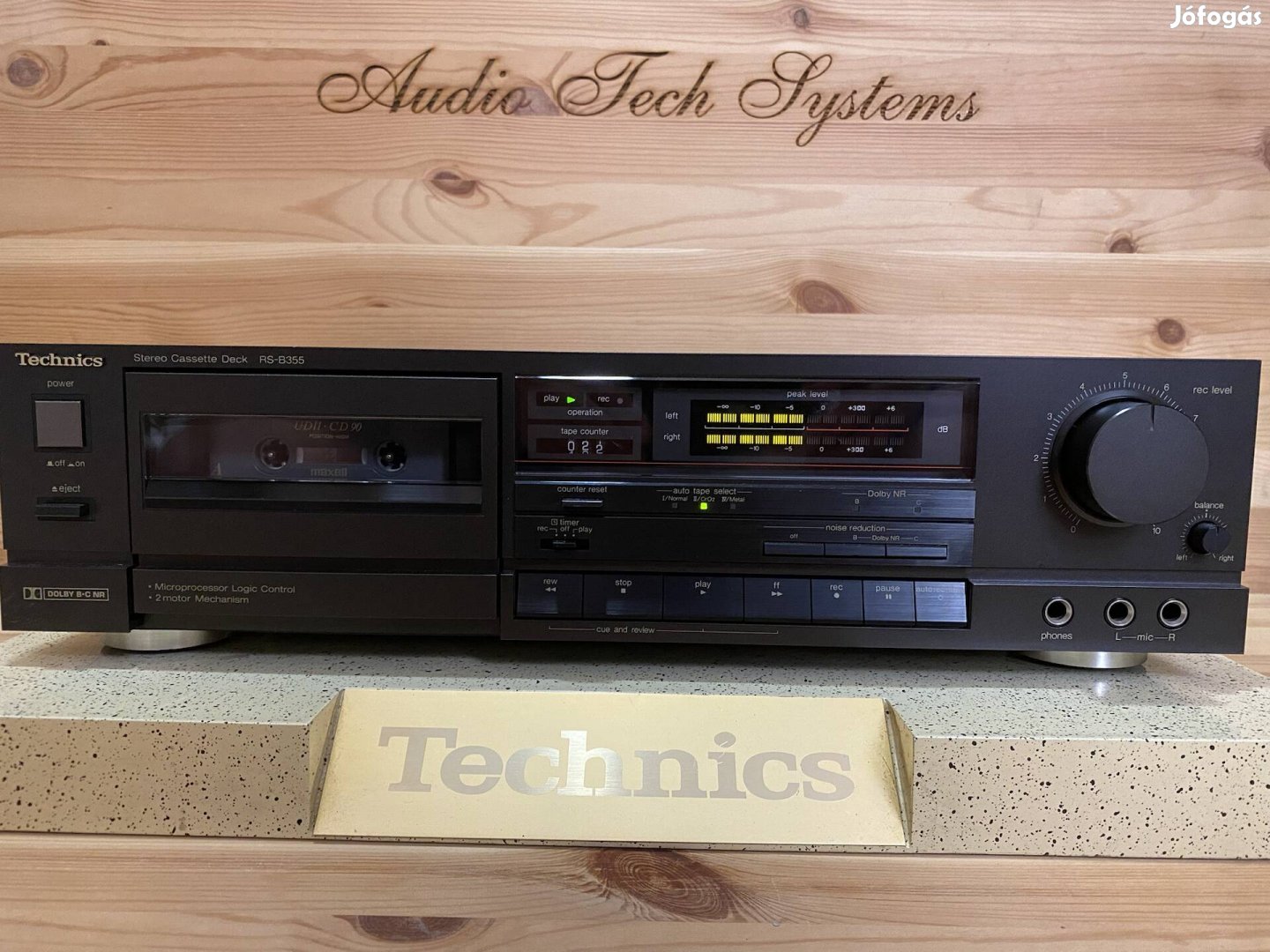 Technics RS-B355 kazettás magnó deck