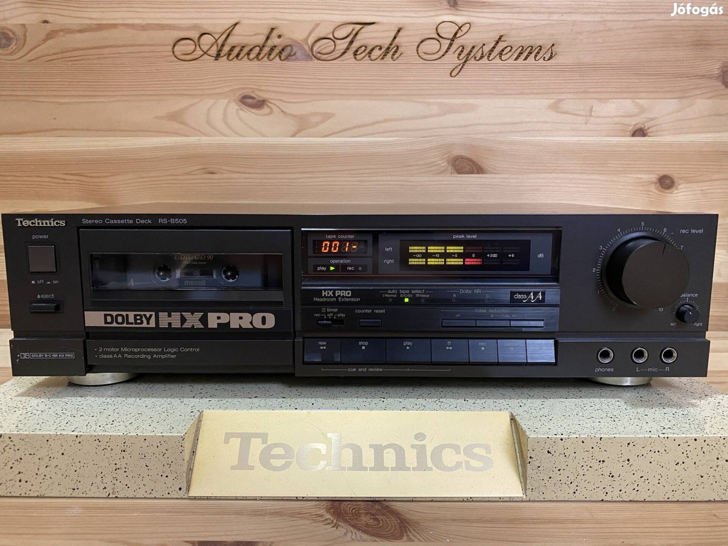 Technics RS-B505 kazettás deck magnó