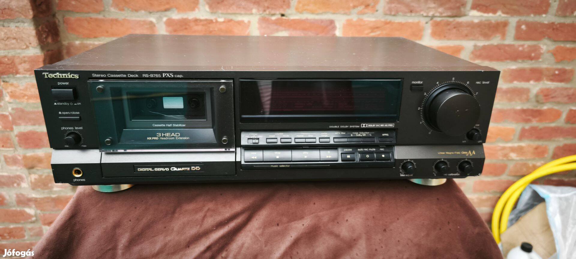 Technics RS-B765 3 fejes Class AA deck