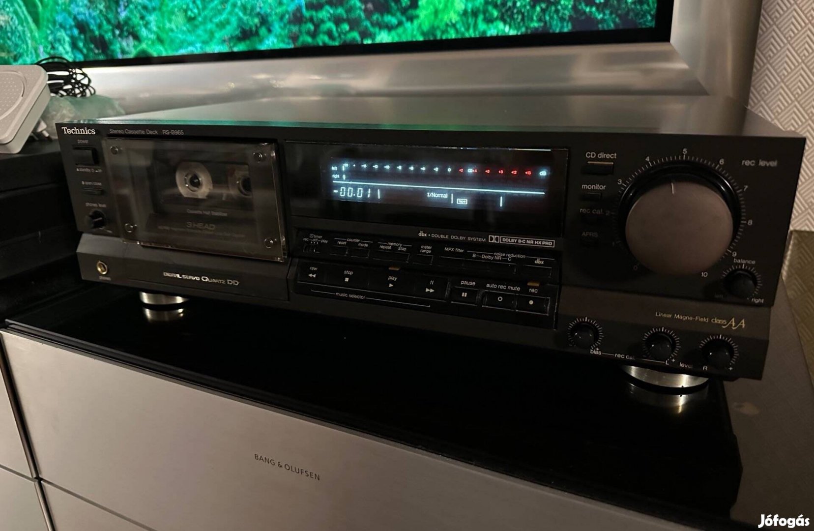 Technics RS-B965 A Hifi Magazin eredeti teszt példánya Új áll. Deck