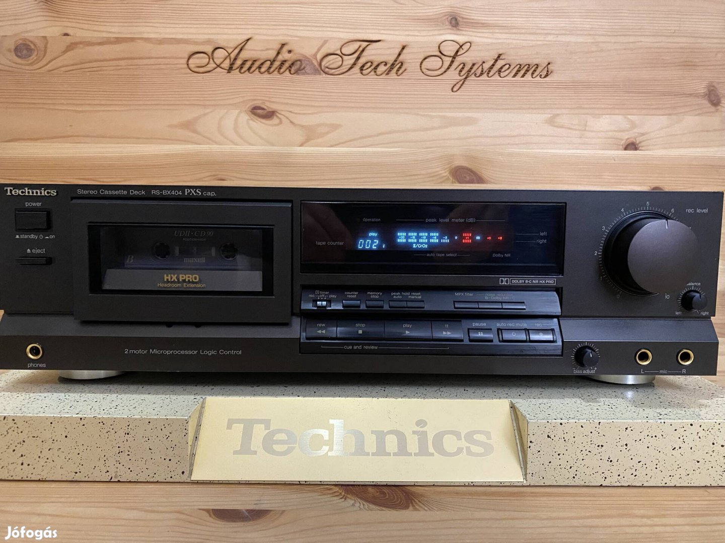 Technics RS-BX404 kazettás deck magnó