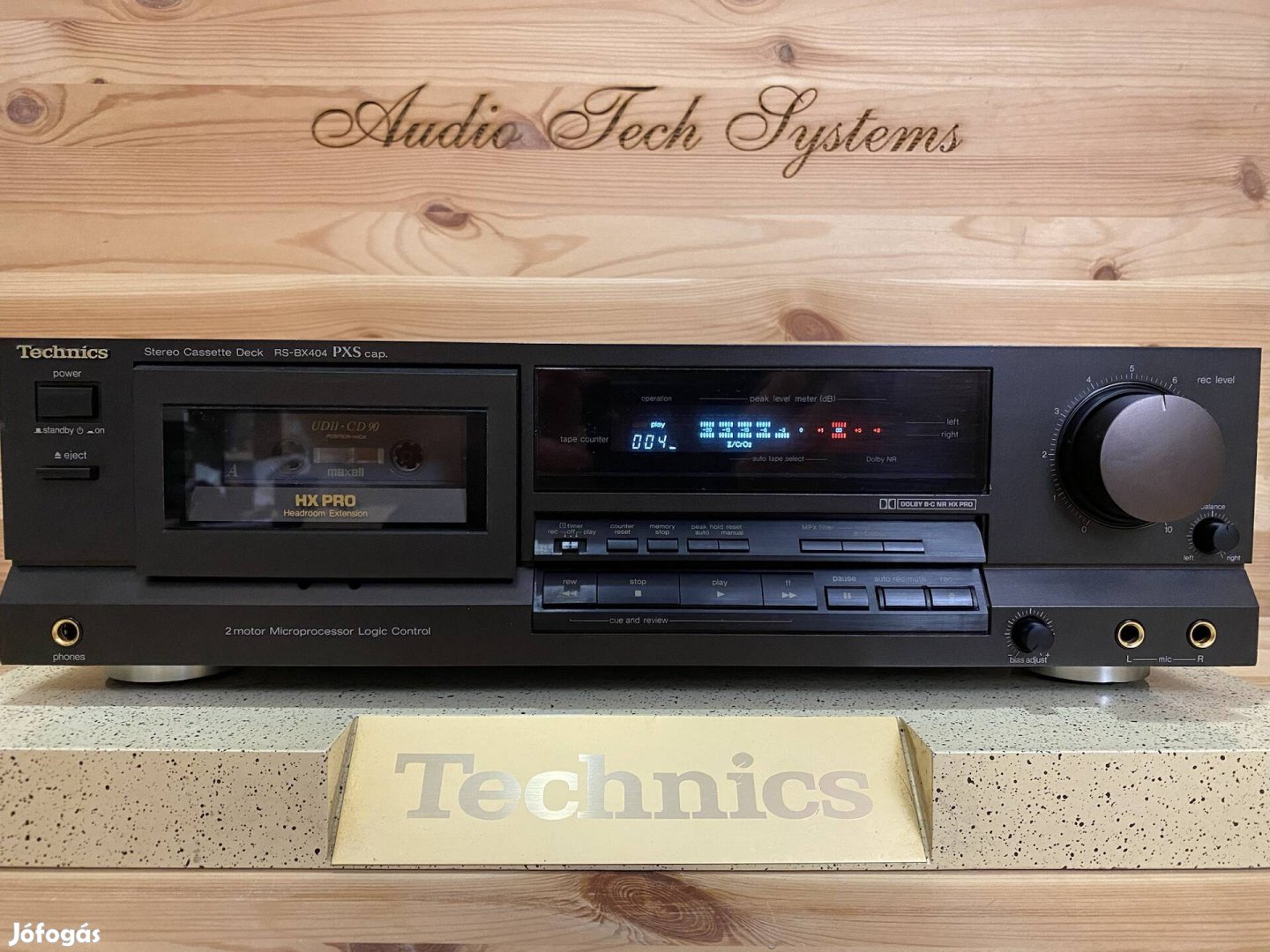 Technics RS-BX404 kazettás deck magnó