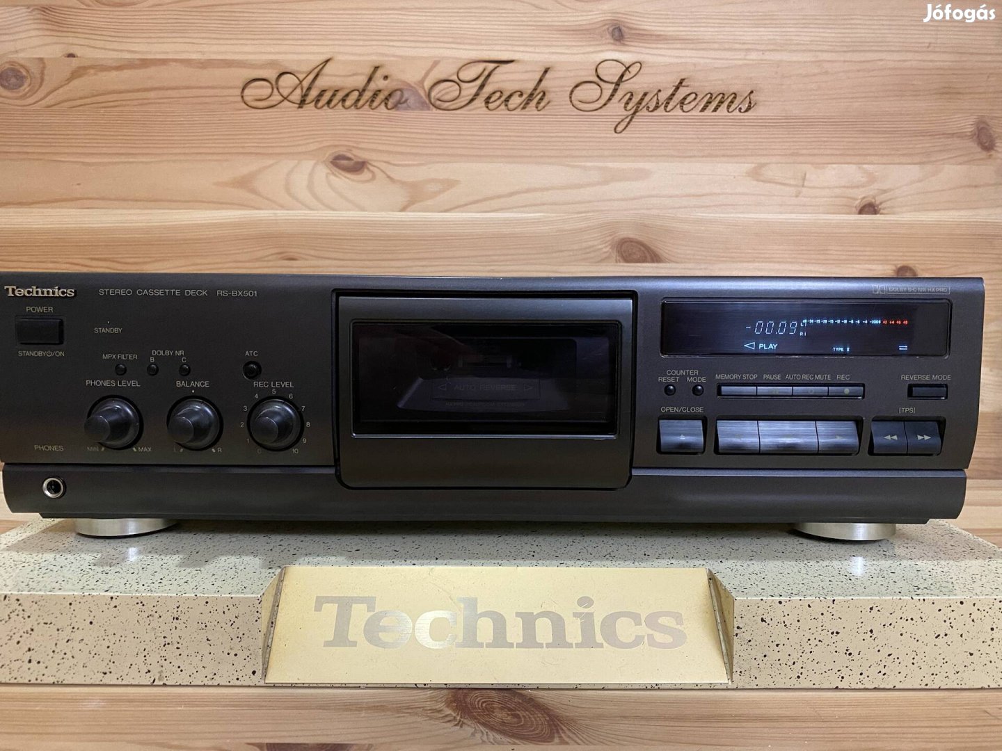 Technics RS-BX501 forgó fejes magnó deck