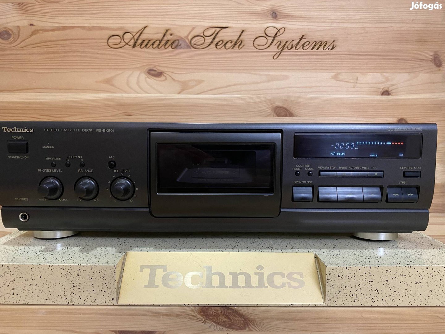 Technics RS-BX501 forgó fejes magnó deck