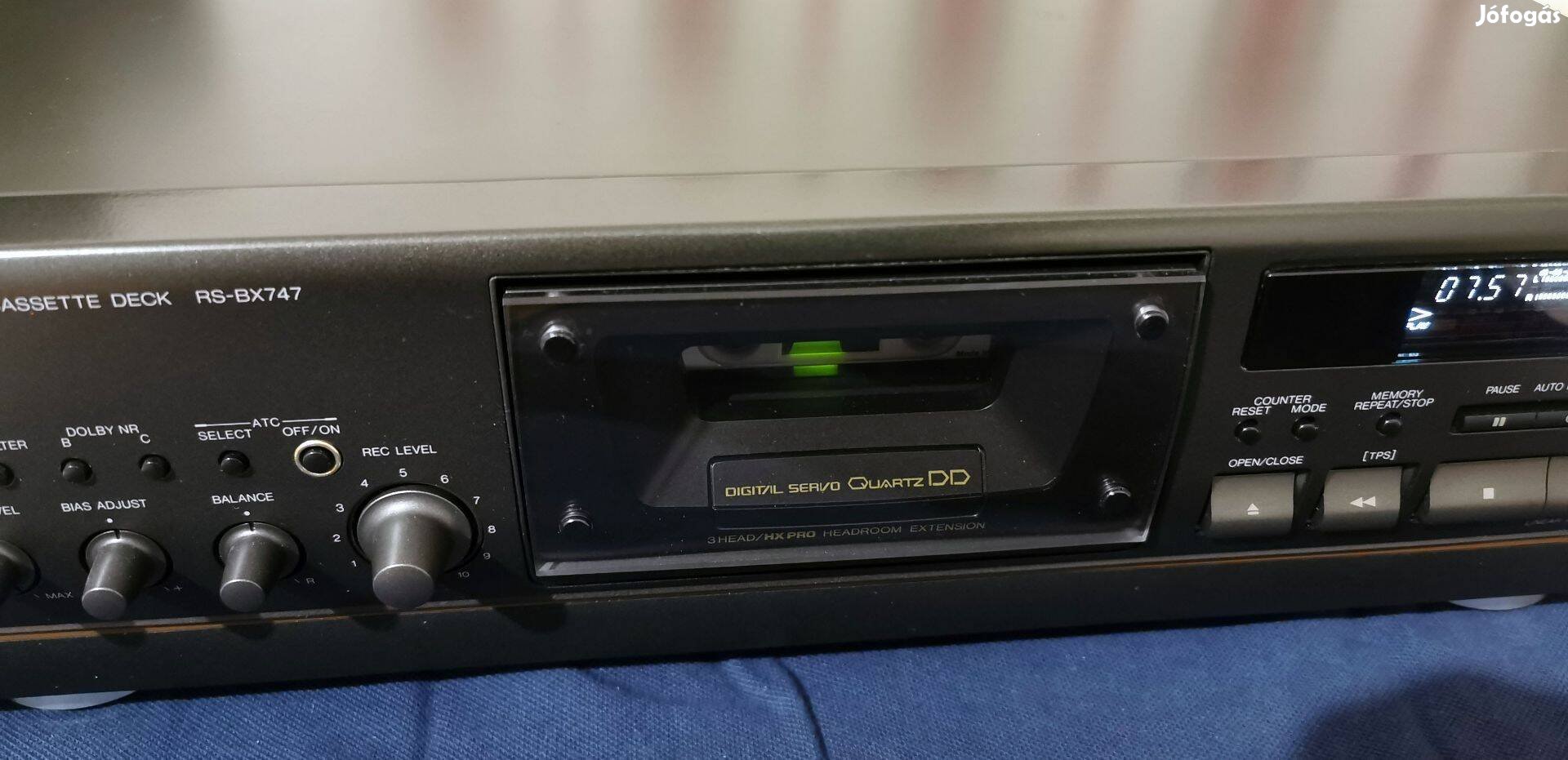 Technics RS-BX747 csúcs deck