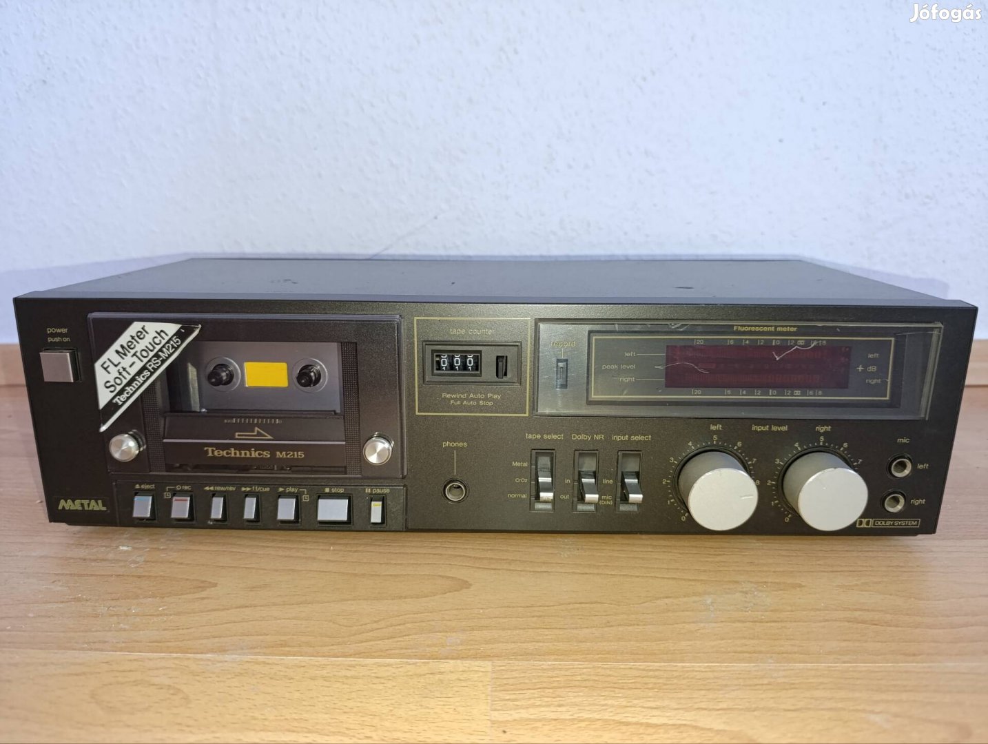 Technics RS-M215 retro magnó deck