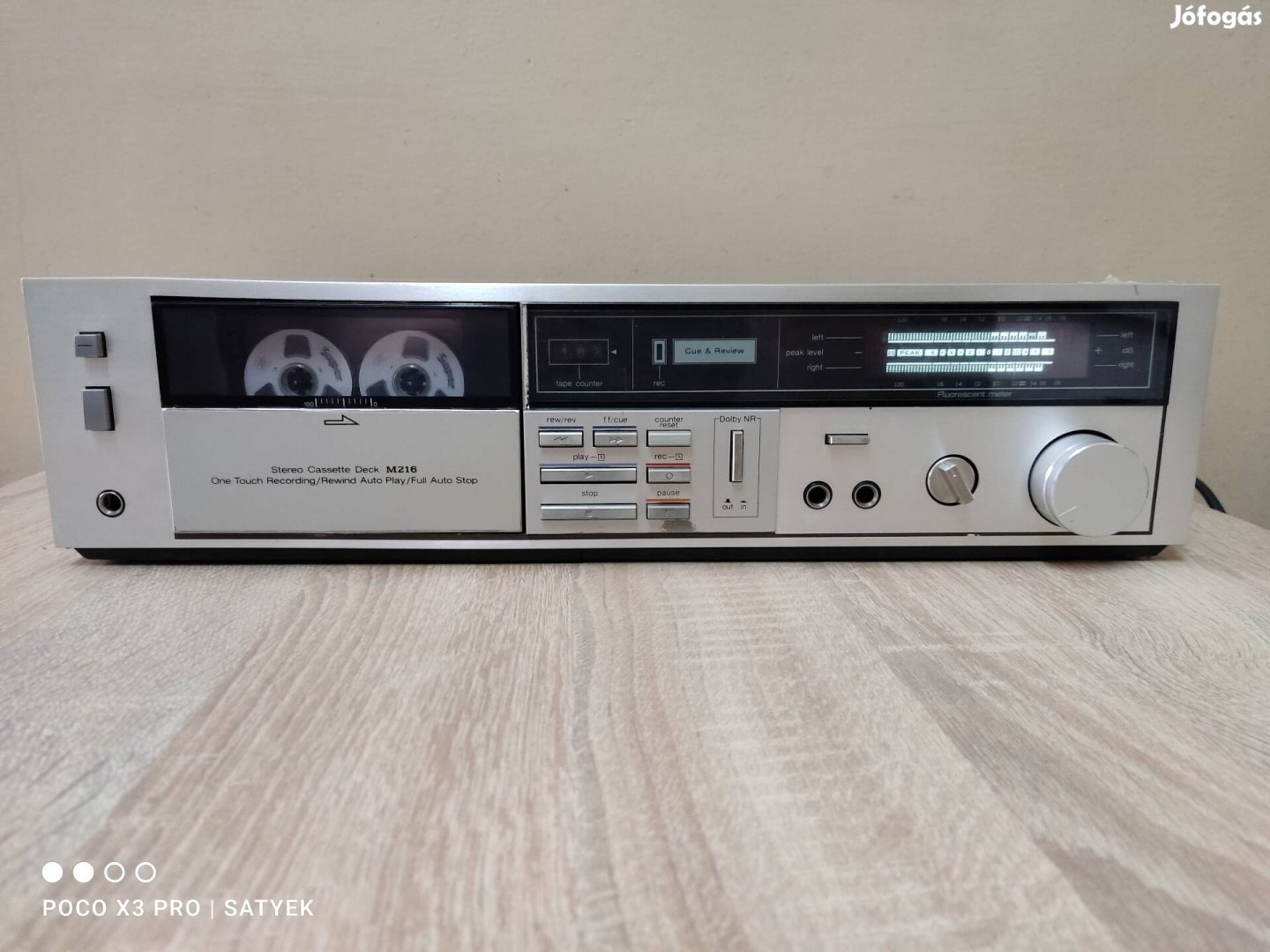 Technics RS-M216 hitachi tuner  Csabának