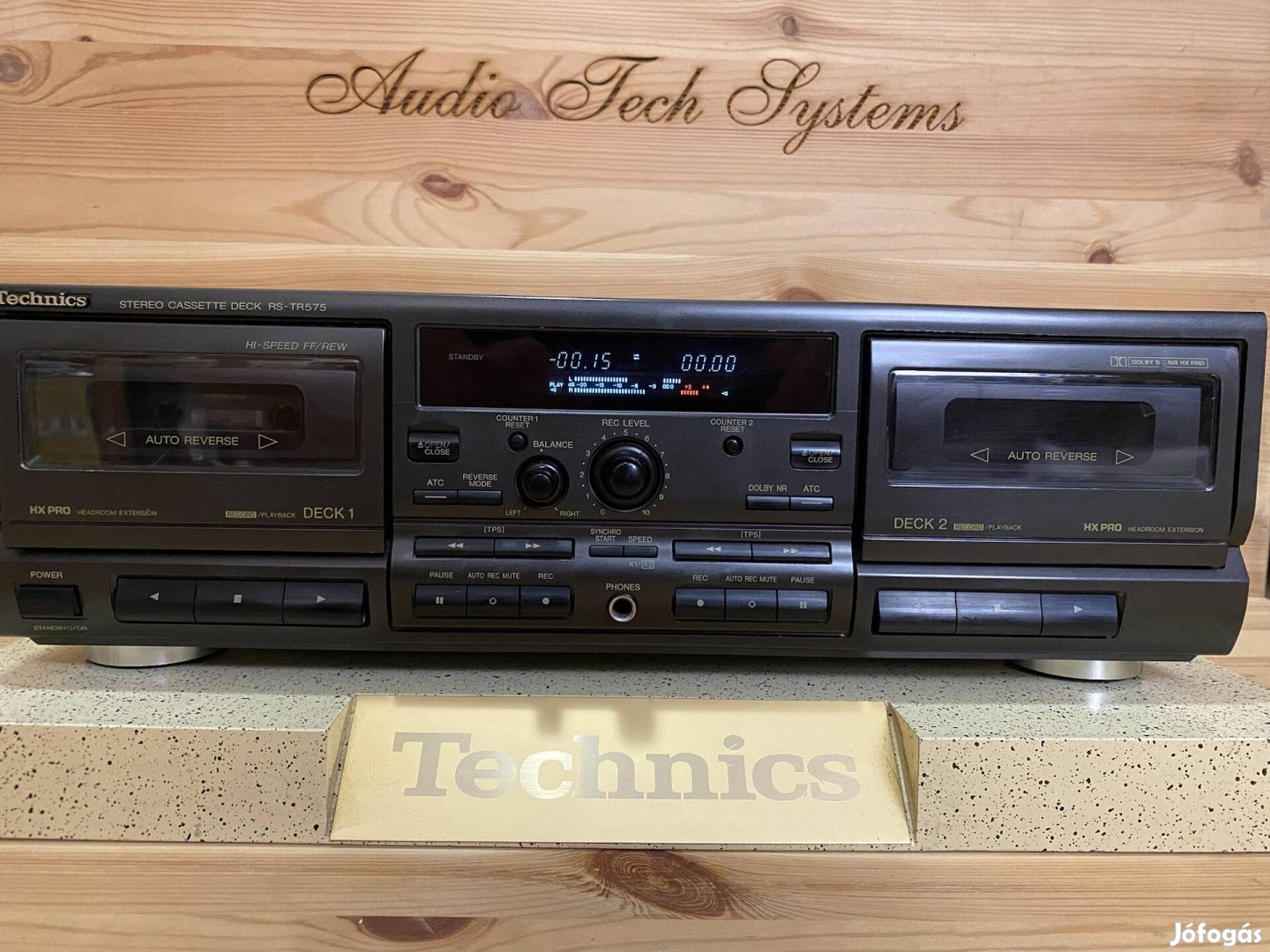 Technics RS-TR575 dupla kazettás másolós deck. (5) 14411