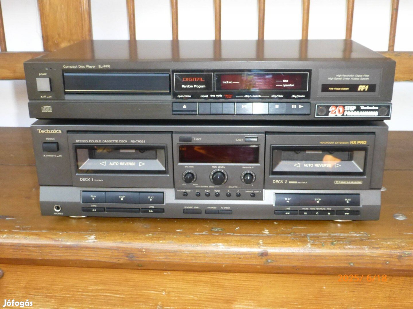 Technics RS -TR 333 + SL-P110 !