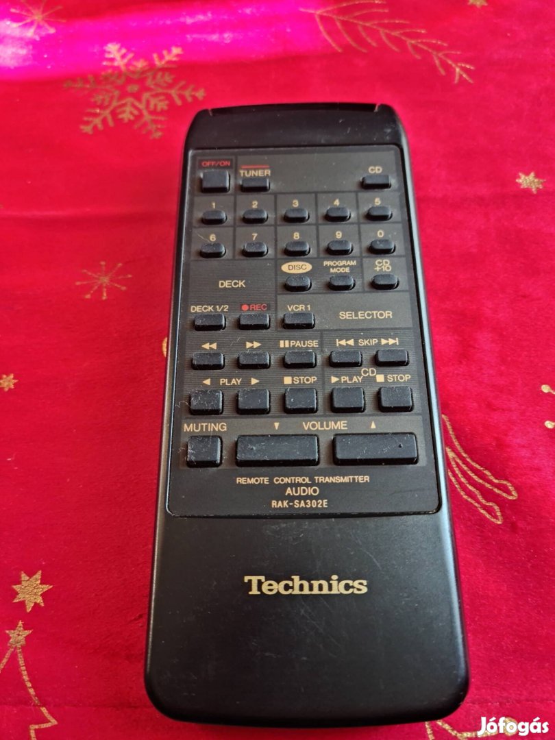 Technics Rak-SA302E Gyári táv!