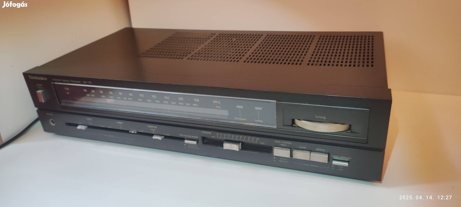 Technics SA 110 hibás rádióerősítő, erősítő