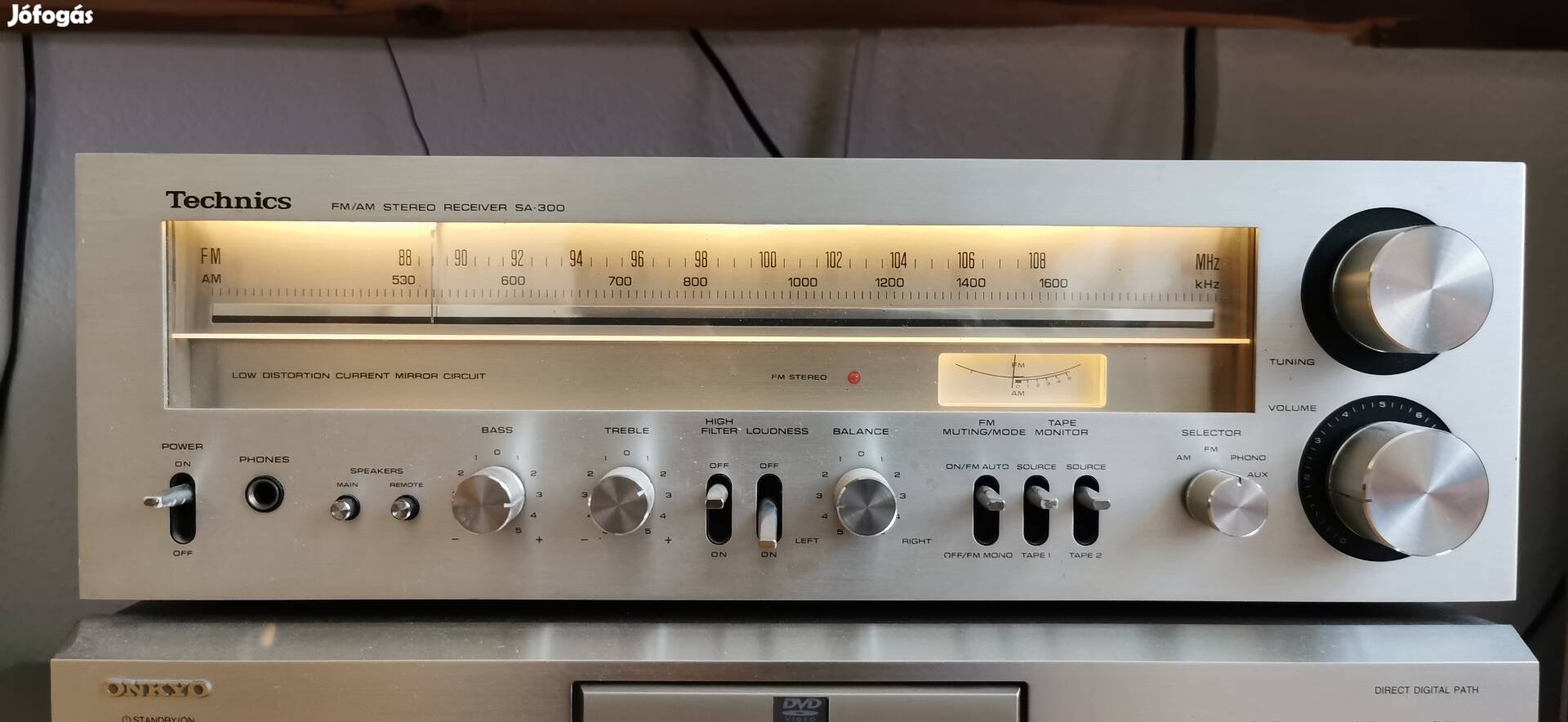 Technics SA-300 teljes szervizzel hibátlan allapotban