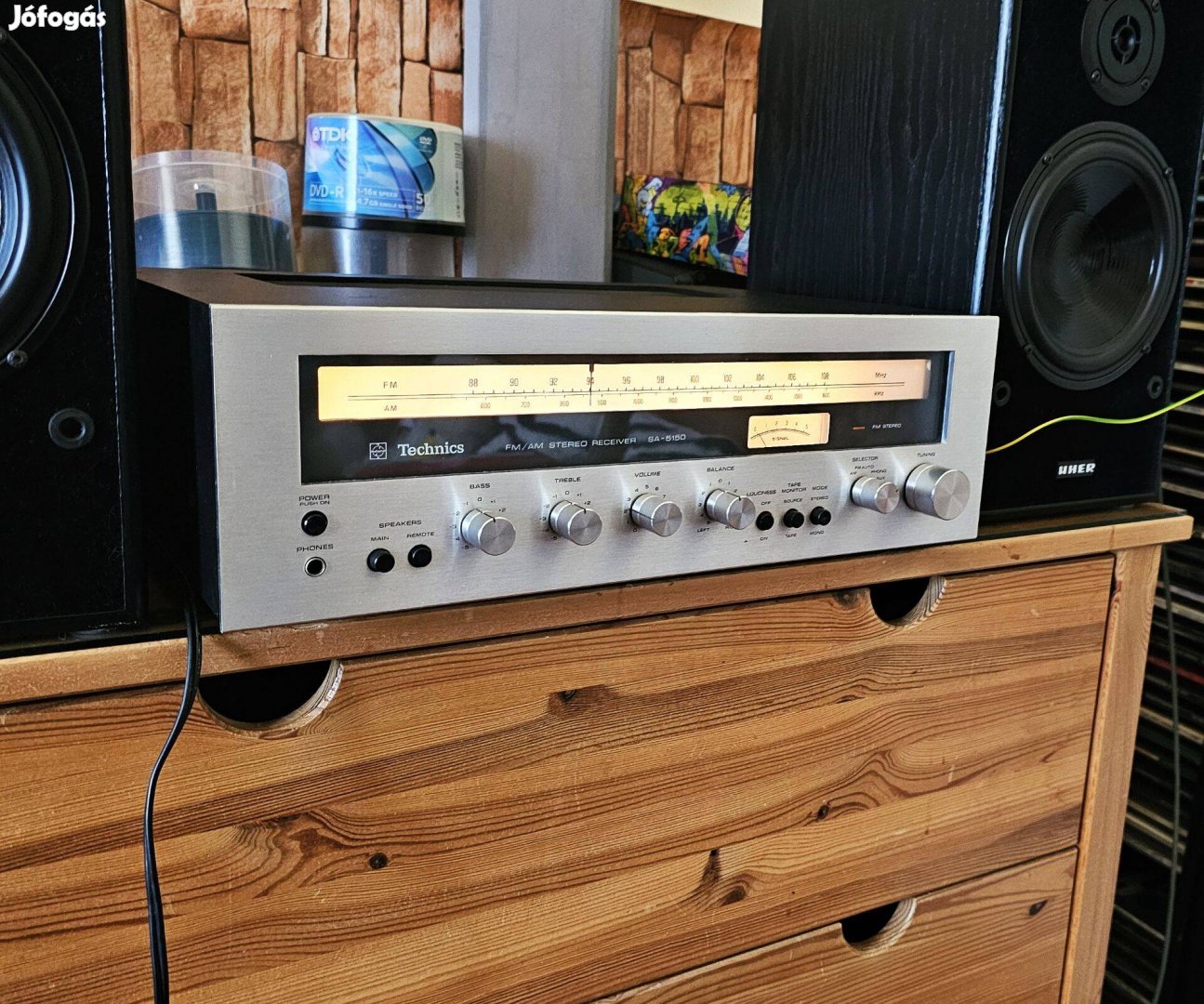Technics SA 5150 Retró Rádió Erősítő Eladó