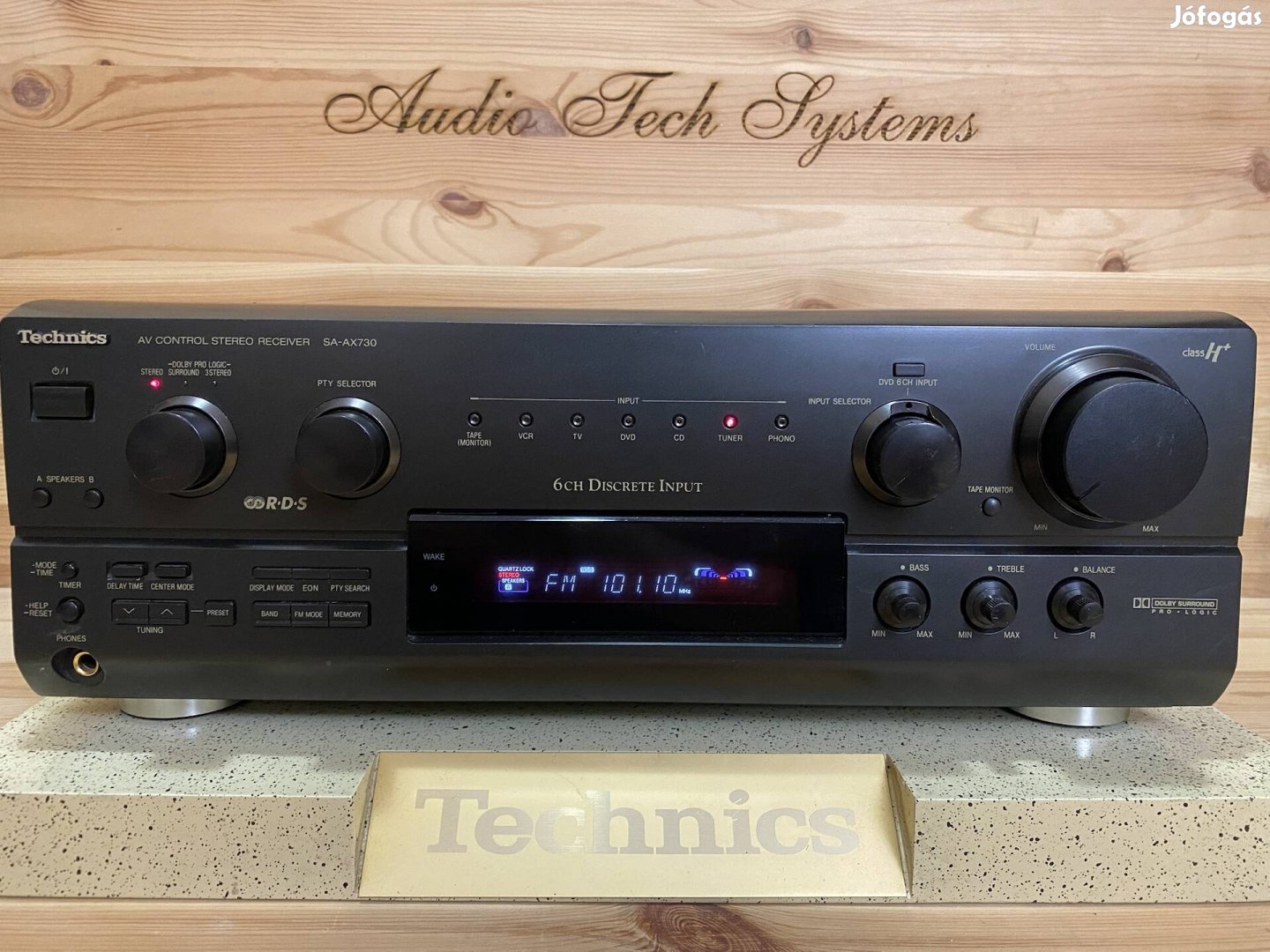 Technics SA-AX730 RDS radiós 5.1 házimozi erősítő.