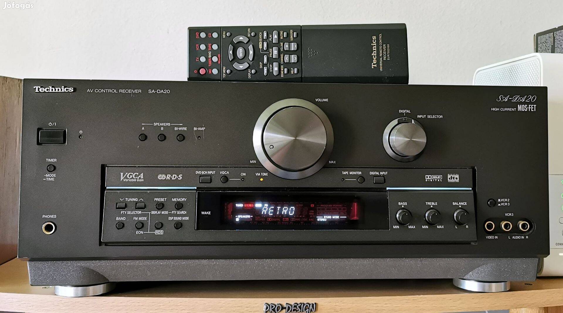 Technics SA-DA20 Rádióerősítő. 5.1