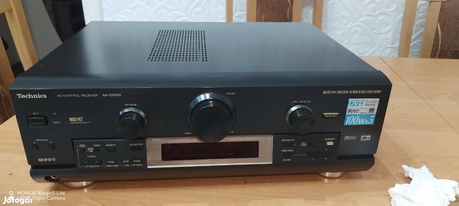 Technics SA-DX950 Házimozis erősítő 