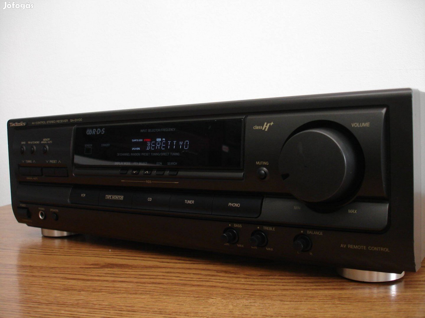 Technics SA-EX100 minőségi Hifi sztereó RDS rádió erősítő receiver 190