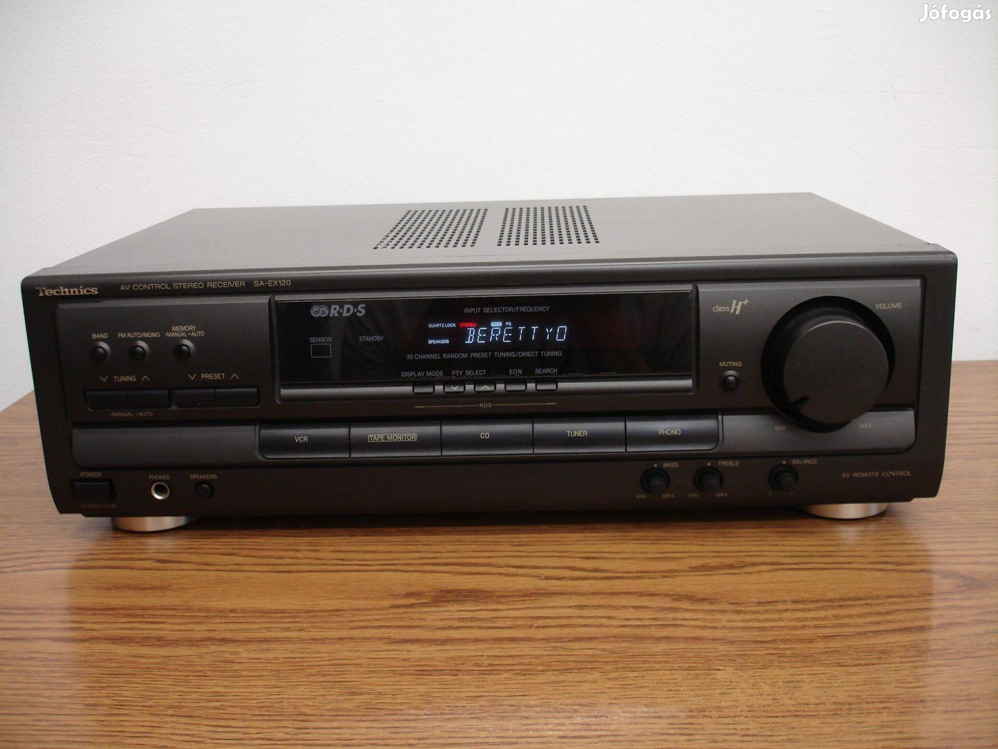 Technics SA-EX120 minőségi Hifi sztereó RDS rádió erősítő receiver 190