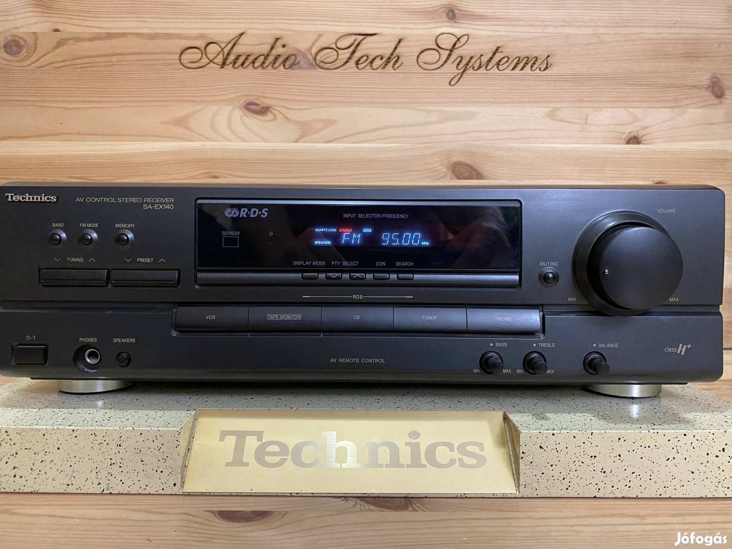 Technics SA-EX140 RDS rádiós hifi sztereó erősítő. 