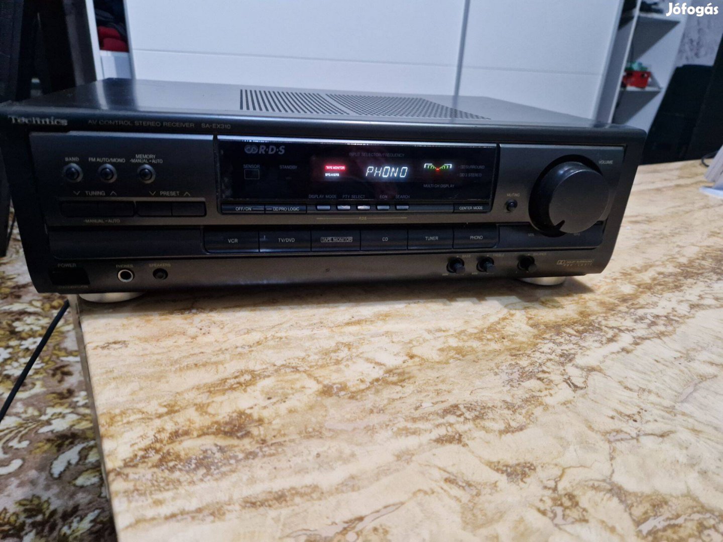 Technics SA-EX310 5.1 Dolby Surround Erősítő /Eredeti Áll./Számla