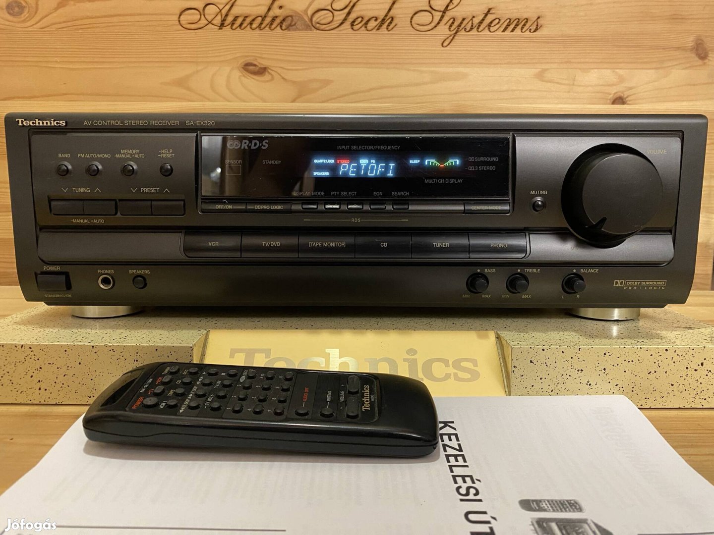 Technics SA-EX320 5.1 RDS radiós házimozi erősítő. (1) 23446