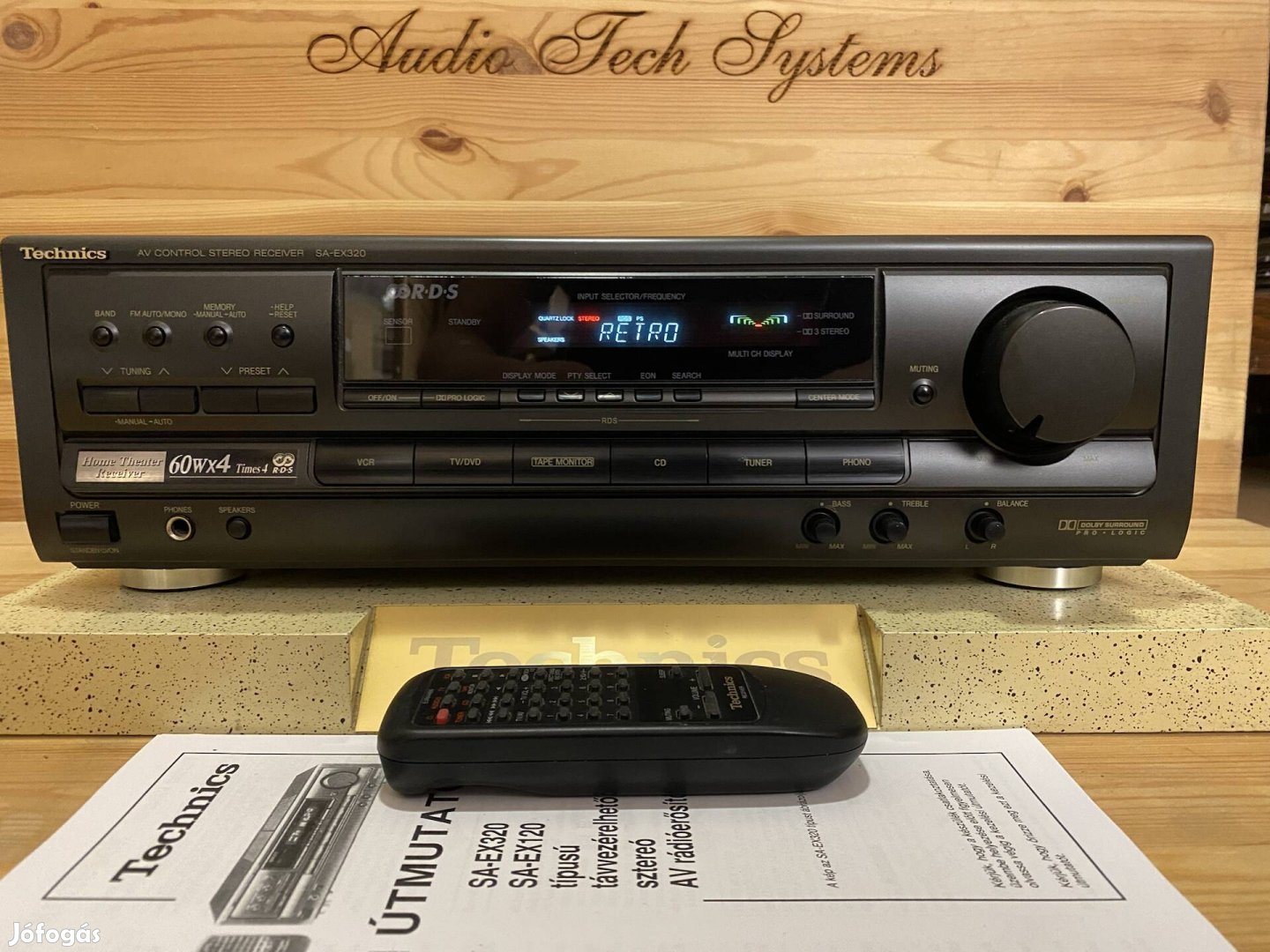 Technics SA-EX320 RDS funkciós 5.1 házimozi erősítő. (3) 05080