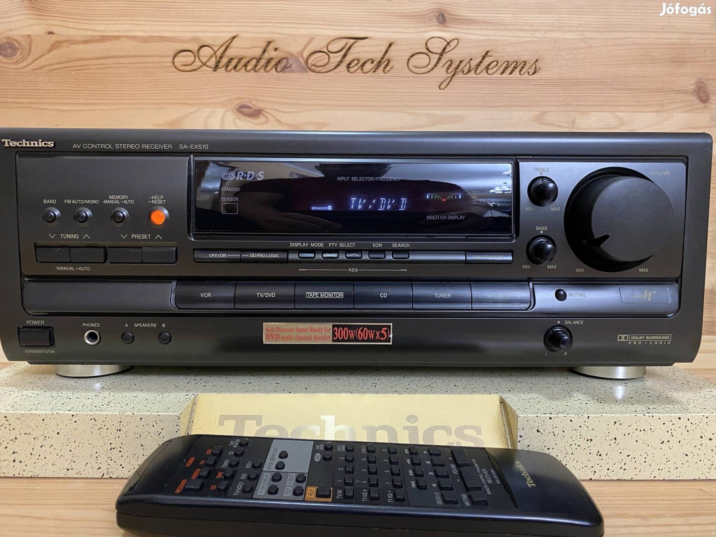 Technics SA-EX510 5.1 házimozi erősítő rds rádióval. (2) 19729
