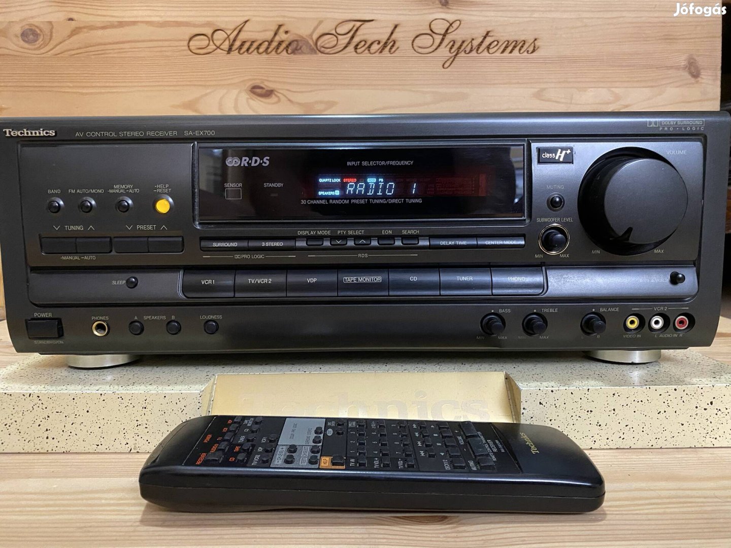 Technics SA-EX700 RDS rádiós 5.11 csatornás házimozi erősítő