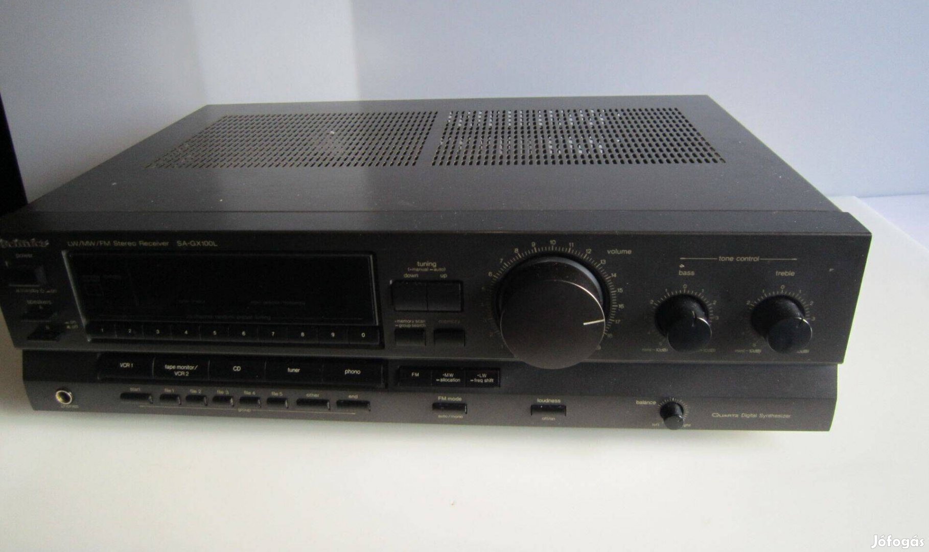Technics SA-Gx100 rádiós Stereo Receiver 2x40W akcióban