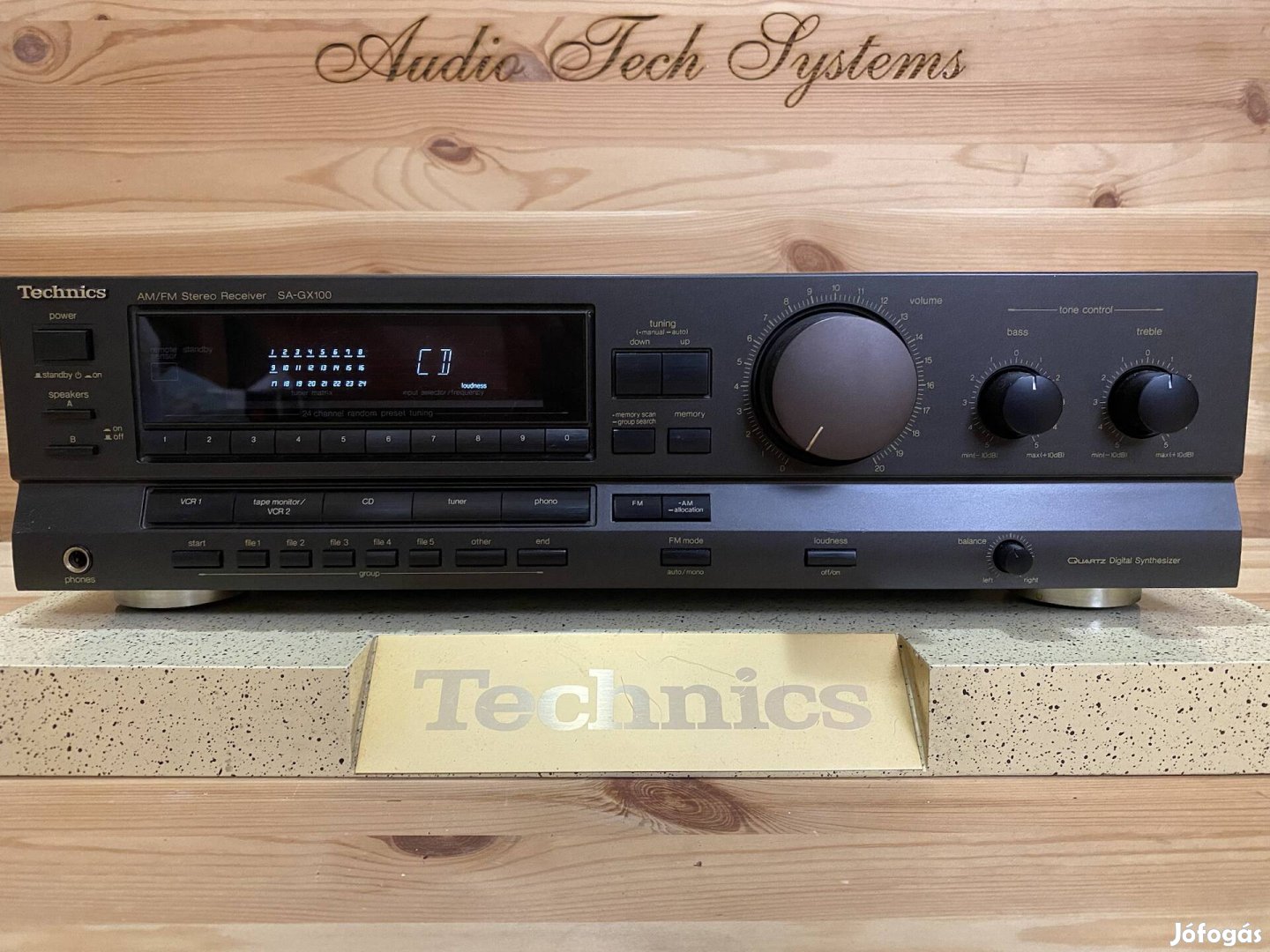 Technics SA-Gx100 rádiós hifi sztereó erősítő